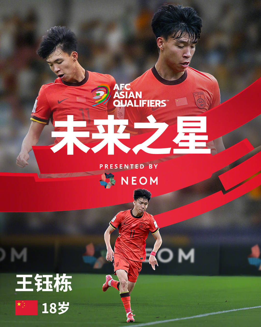 The top 10 stars in the future of China football (the top 10 stars in the future of China football, China football young players)